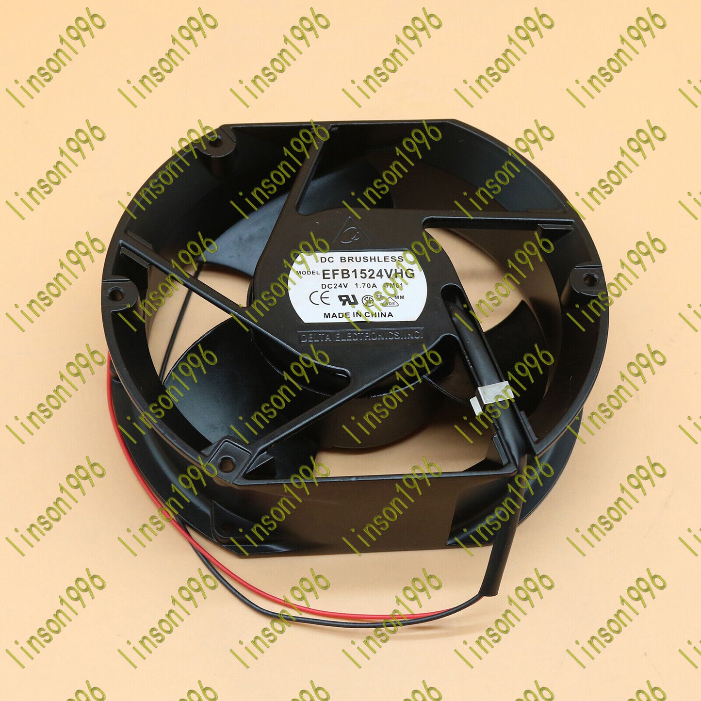 24V 1.70A 3Wired Cooling Fan EFB1524VHG - ONE DELTA