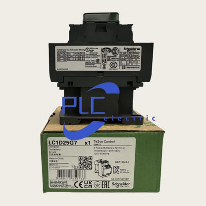 LC1D25G7 Schneider contactor 3 phase 3 NO, 120VAC 50/60Hz coil US Inventory