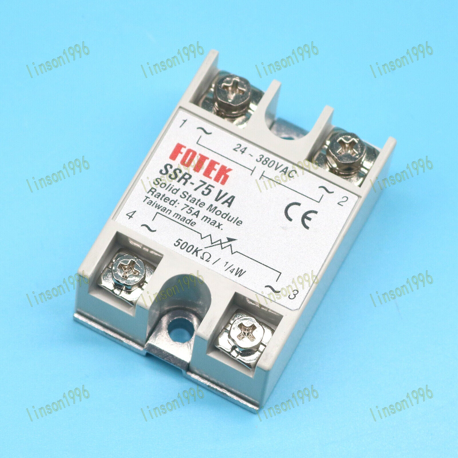 new One   FOTEK Solid state relay SSR-75VA Fast Delivery FOTEK