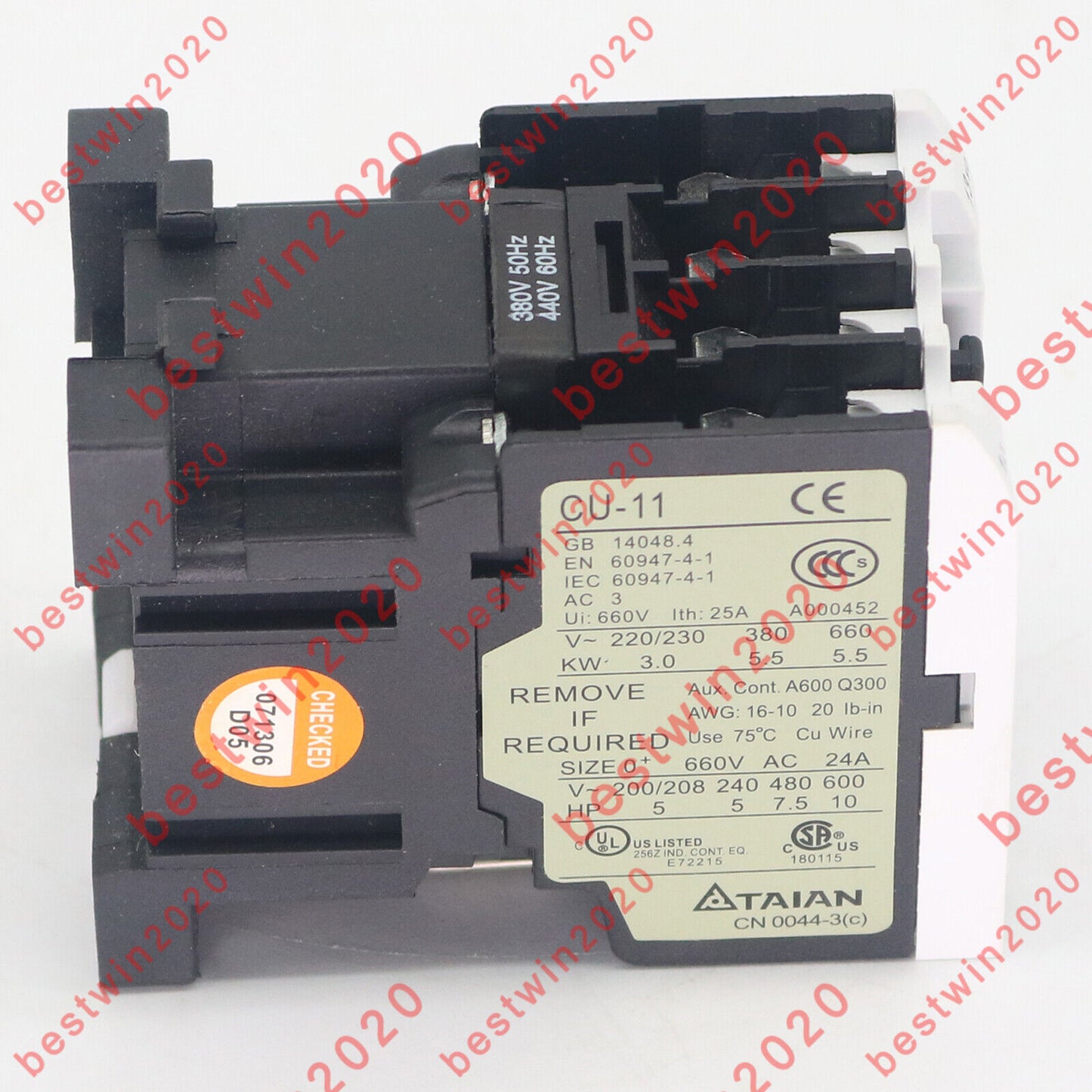 TECO CU-11 380V AC Contactor - TECO