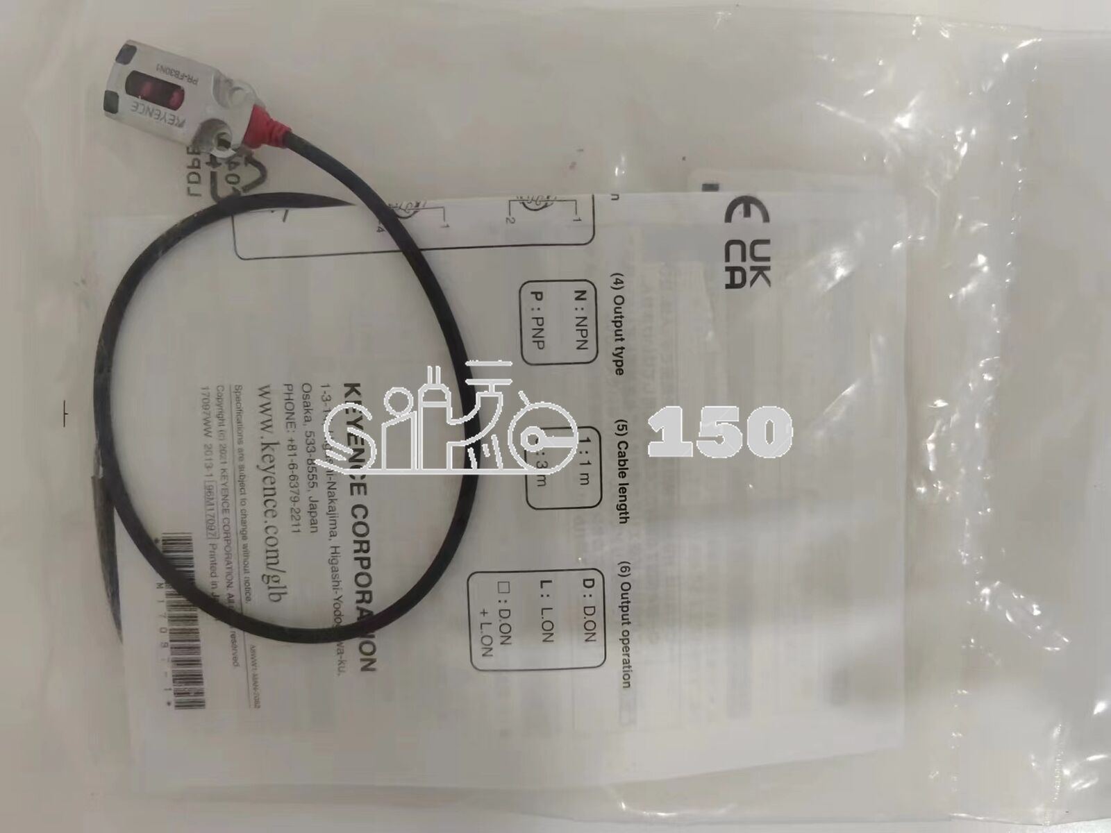 Keyence PRFB30N1 Photoelectric Sensor - KEYENCE