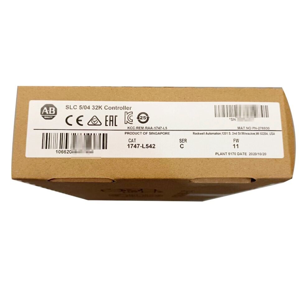 New Allen Bradley AB 1747-L542 SLC 500 CPU PROCESSOR UNIT 1747L542 - KOEED