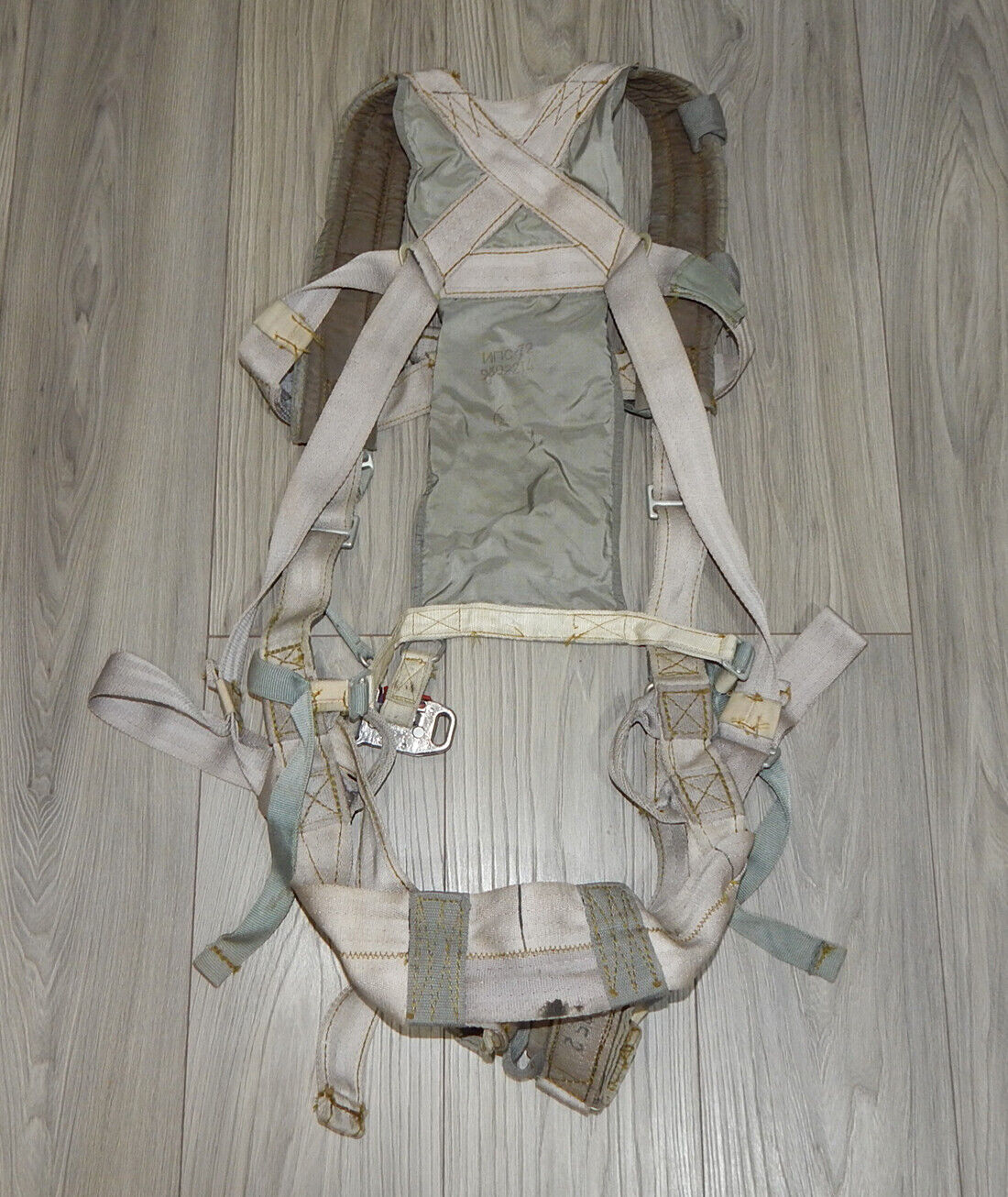 Used Soviet Russian Parachute PSU-36 Ejection Seat K-36 Orange Belt IPS-72 Harness - PARACHUTE EQUIPMENT