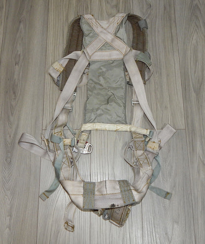 Used Soviet Russian Parachute PSU-36 Ejection Seat K-36 Orange Belt IPS-72 Harness - PARACHUTE EQUIPMENT