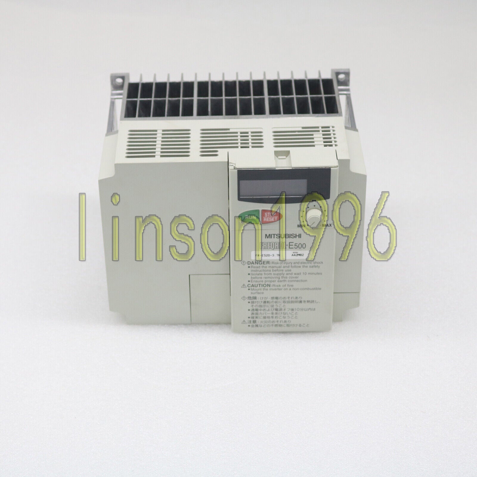 Mitsubishi FR-E520-3.7K Inverter 3.7kW Energy Optimizer, 1-Year Warranty - MITSUBISHI