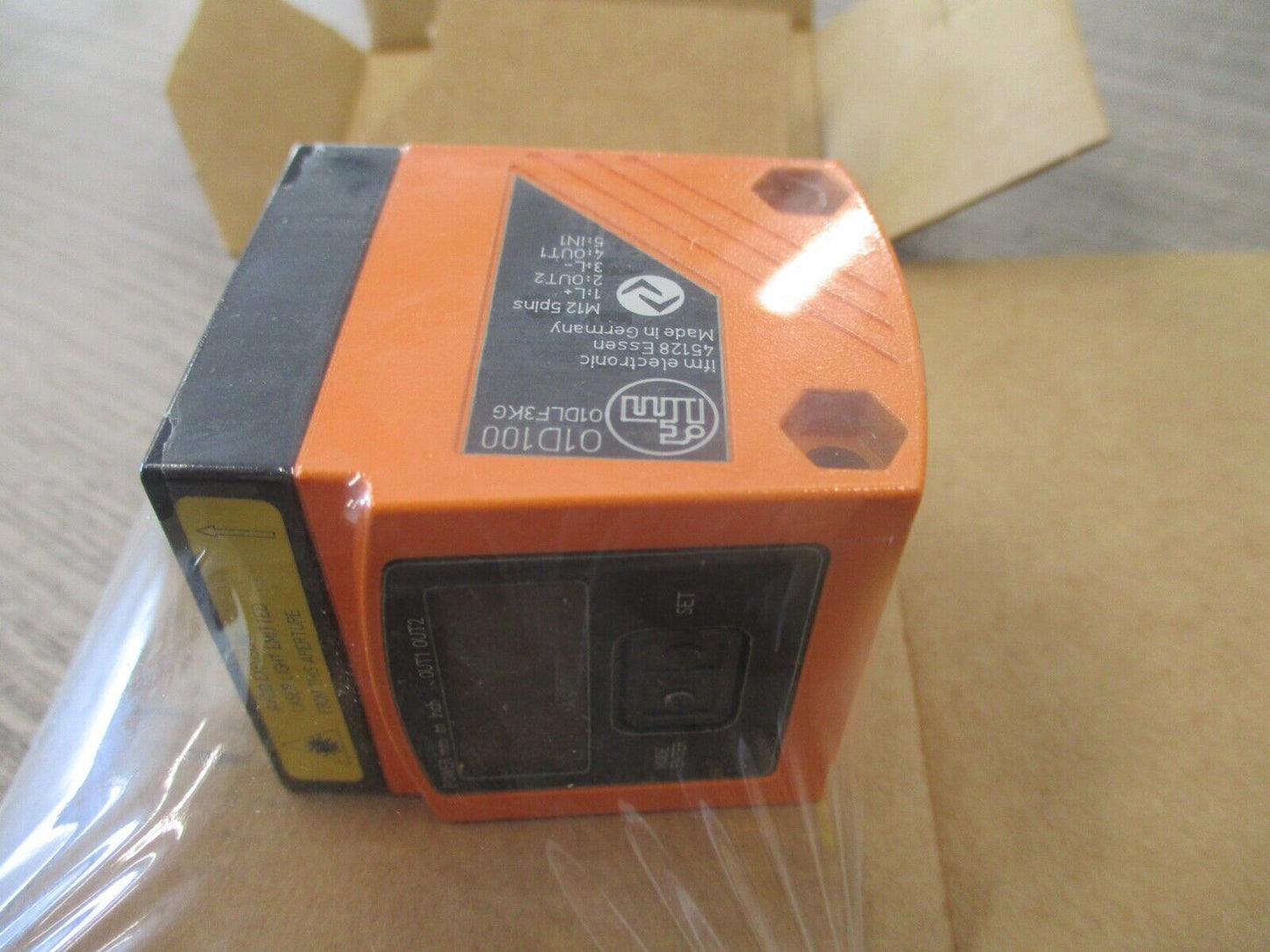 used ifm O1D100 Distance Sensor O1DLF3KG/IO-LINK 18-30VDC 200MA Surplus - IFM