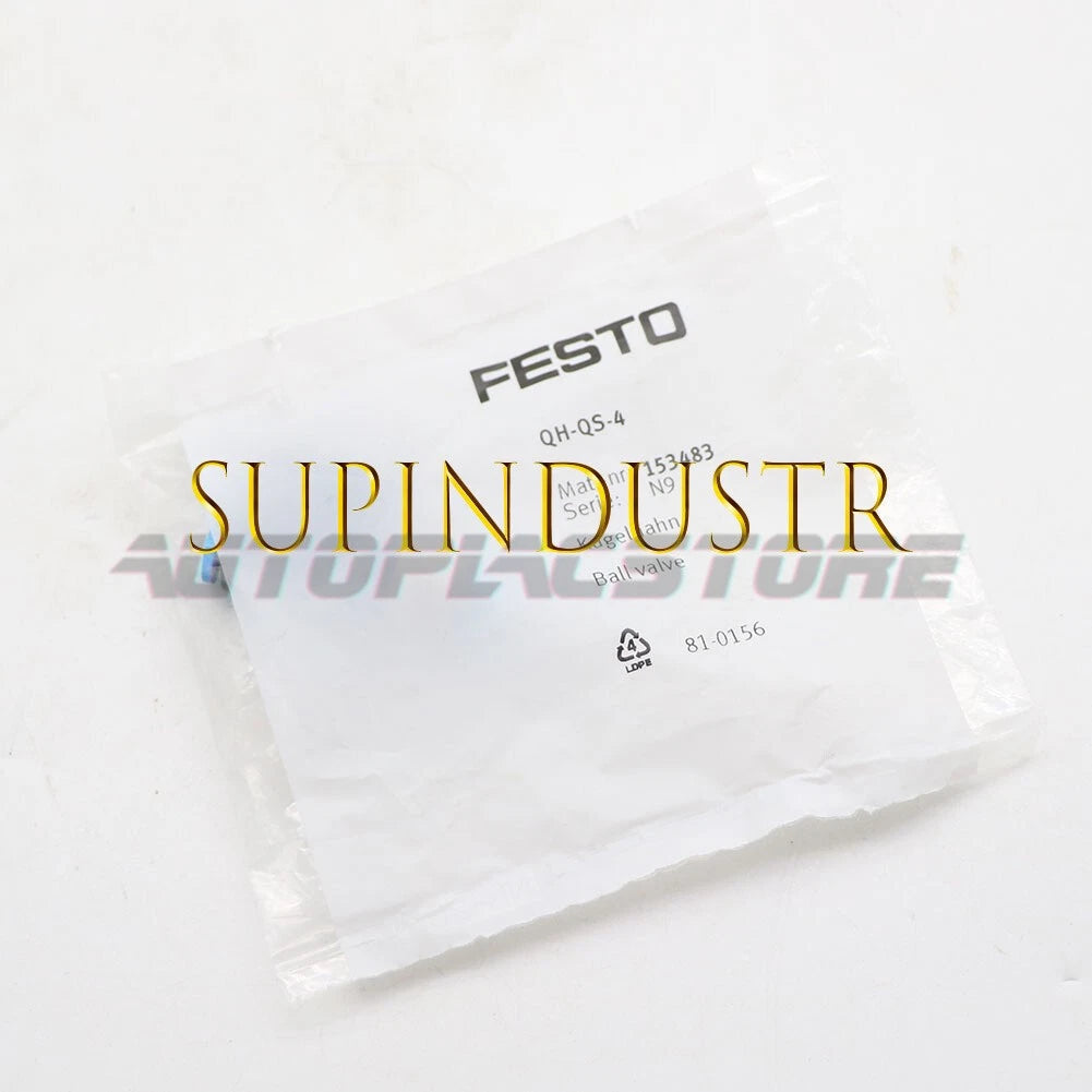.1Pcs Festo QH-QS-4 153483 Ball Valve