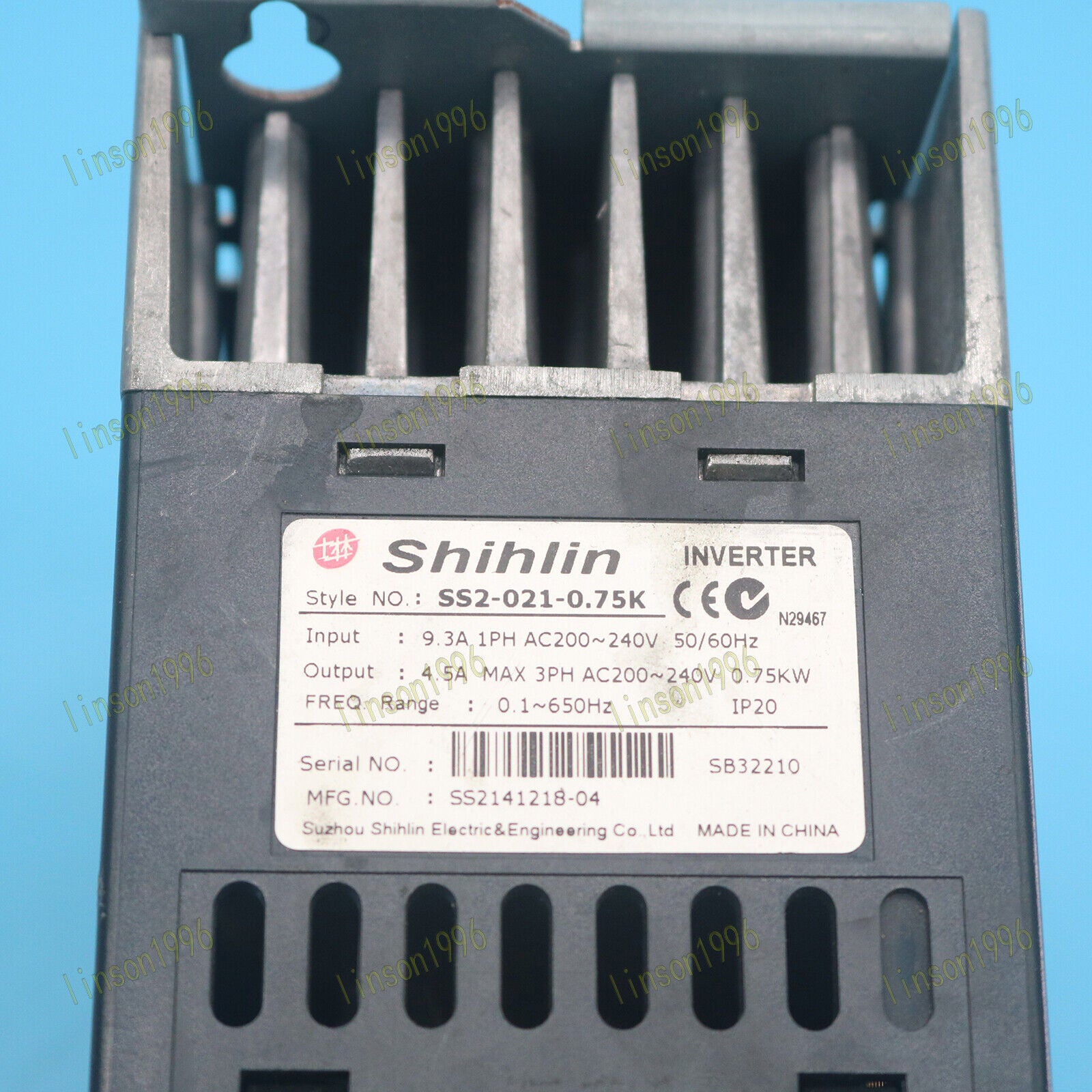 Shihlin SS2-021-0.75K converter tested good - SHIHLIN