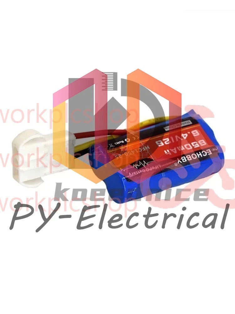 1x for RC Car Speed Boat 6.4V 2S 650mAh LiFePO Battery EL4.5-3P female P-TO-R