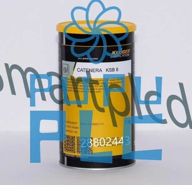 1Pcs KLUBER Lubrication CATENERA KSB 8 1Kg ( 2.2 LB) Free shipping