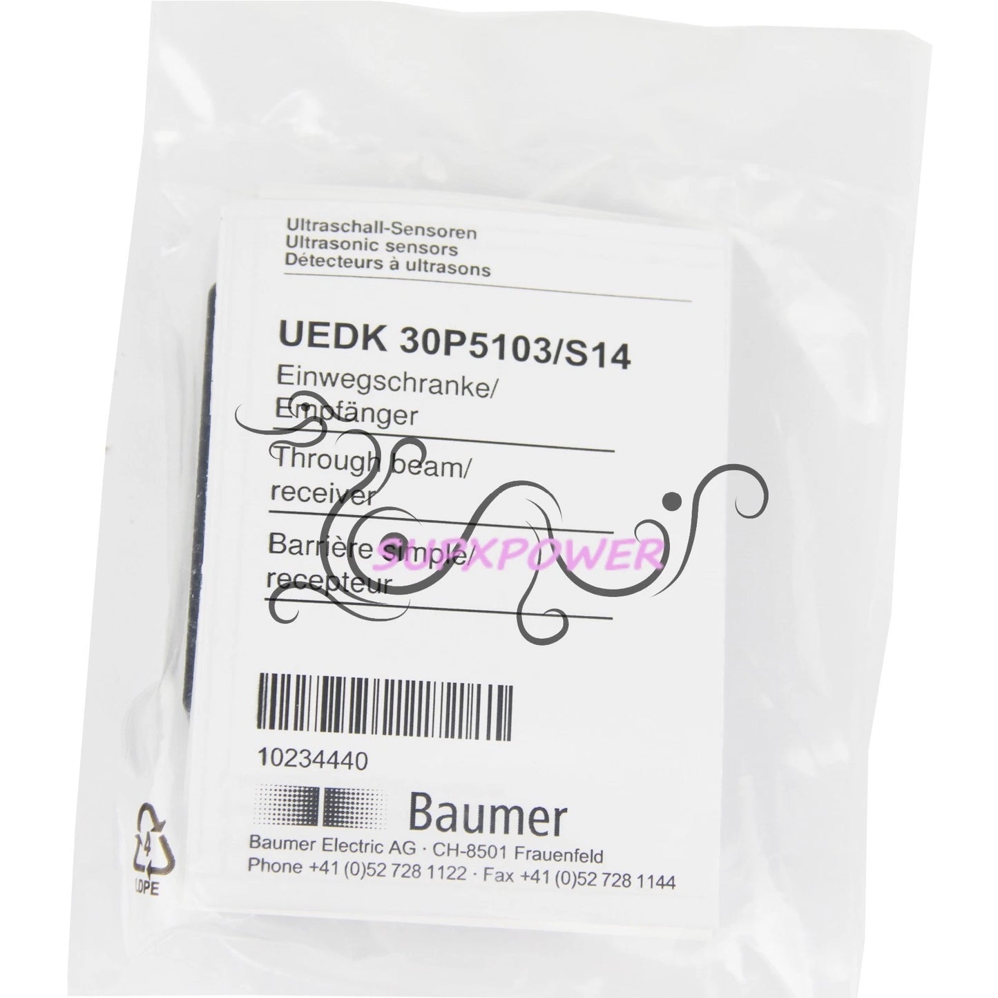 BAUMER UEDK 30P5103/S14 Ultra Sonic Sensor #su