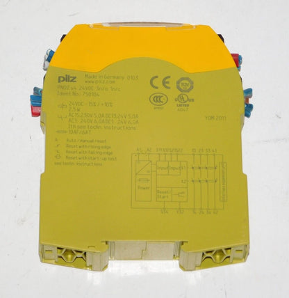 Pilz 750104 PNOZ s4 24VDC 3n/o 1n/c Safety Relay Module Unit Made in Germany#ke