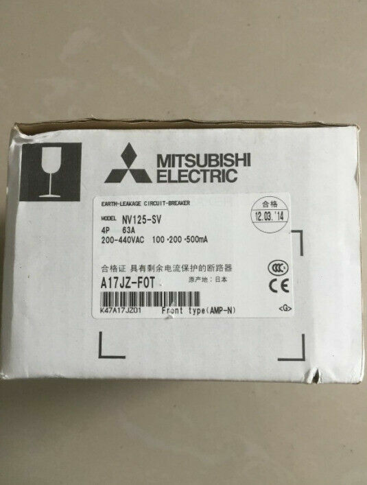 Mitsubishi NV125-SV NV125SV 4P Circuit Breaker - #MIT