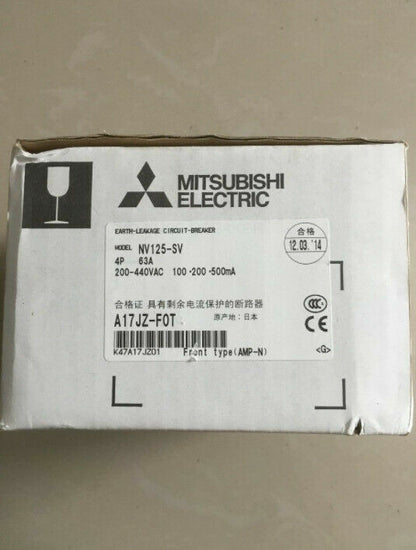 Mitsubishi NV125-SV NV125SV 4P Circuit Breaker - #MIT