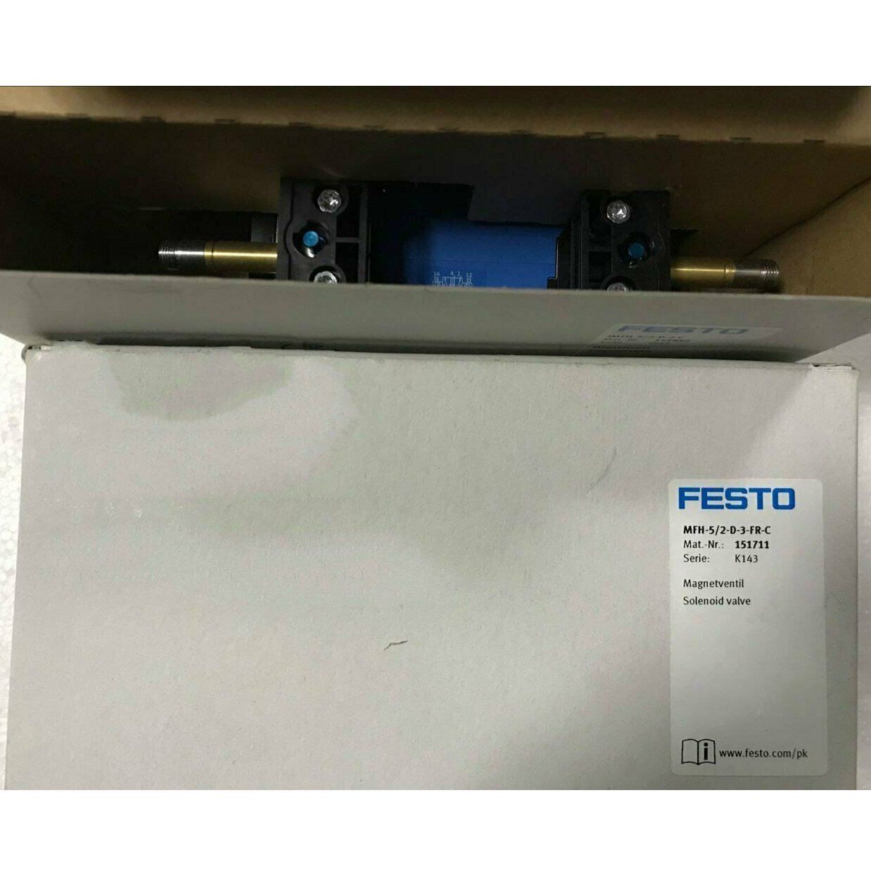 1PC Festo Solenoid Valve MFH-5/2-D-3-FR-C 151711 - FESTO