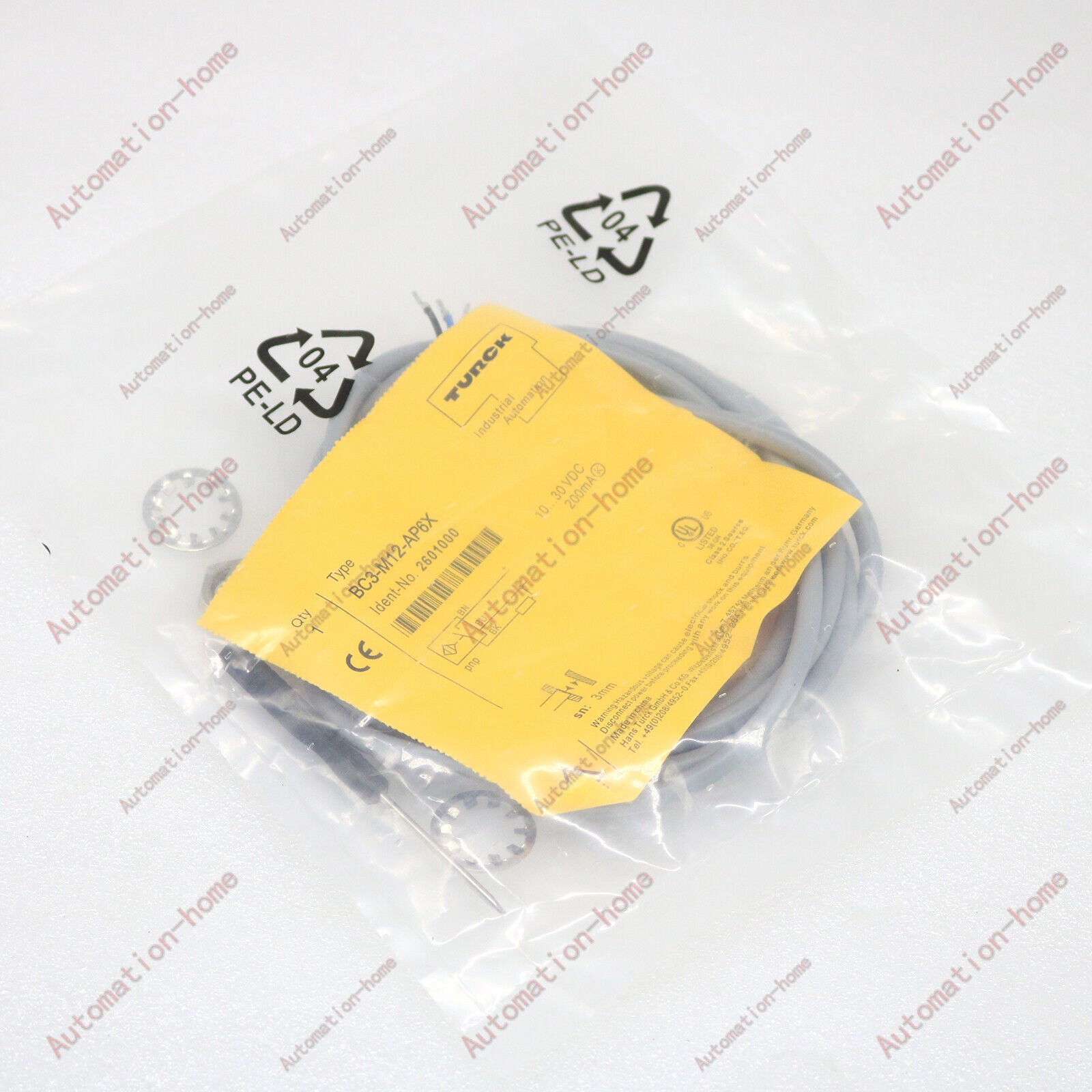 Turck Proximity Sensor Switch BC3-M12-AP6X - TURCK