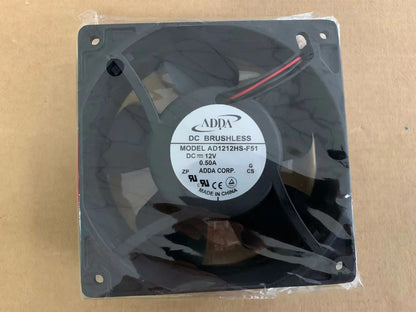 new 1pcs ADDA AD1212HS-F51 12V 0.50A 12038 DC cooling fan