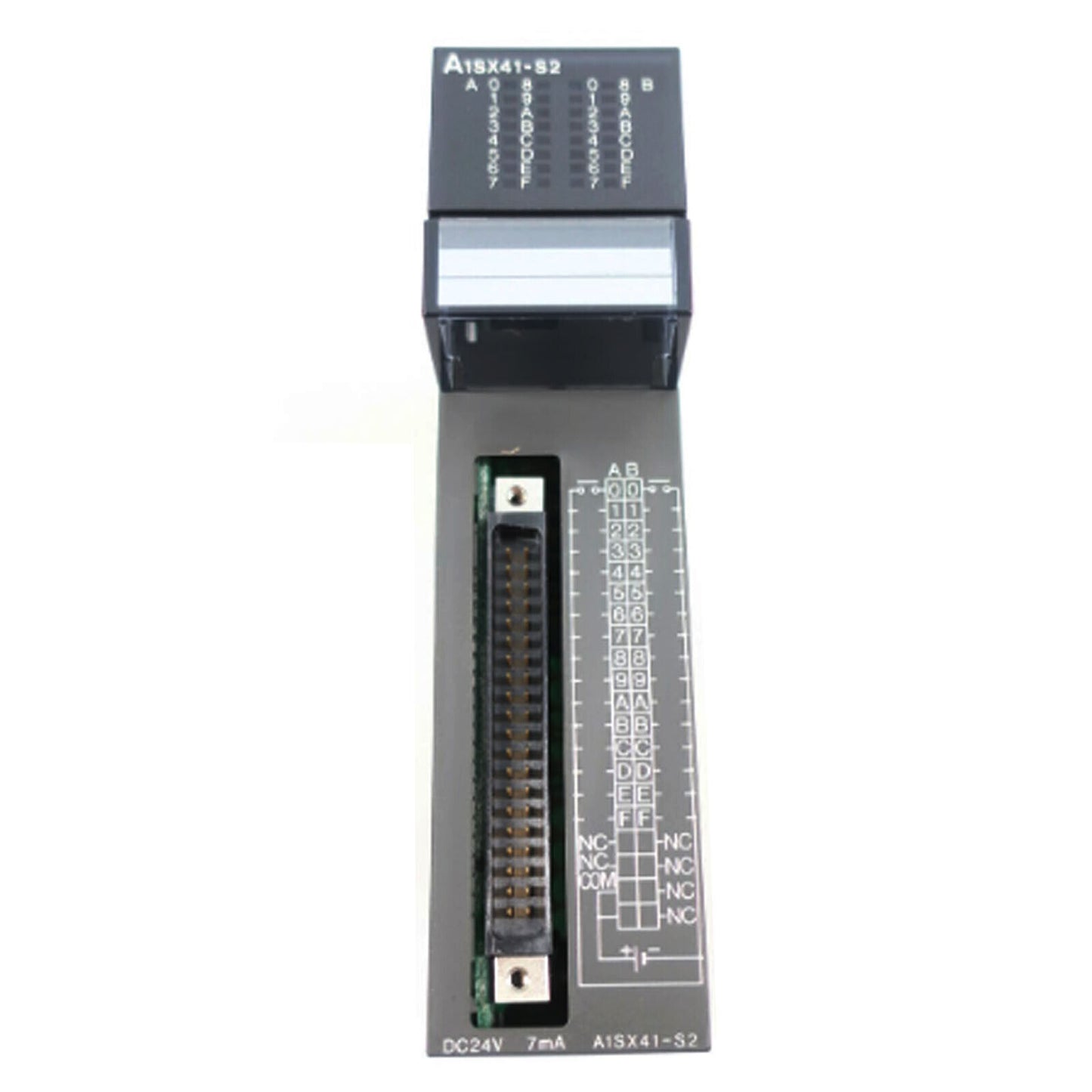 MITSUBISHI A1SX41-S2 INPUT MODULE, 24V DC, 7MA - MITSUBISHI