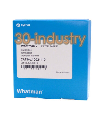 Whatman No. 2 Qualitative Filter Paper, 100pcs/box, 8UM - WHATMAN