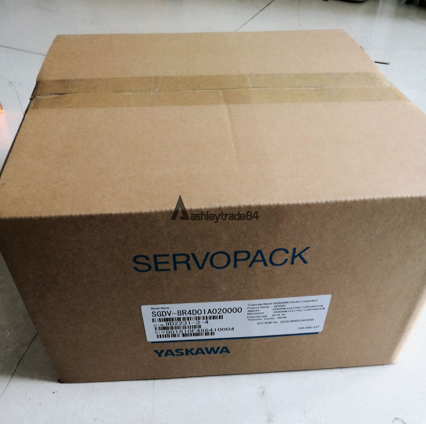 new 1PC  YASKAWA SERVO DRIVE SGDV-8R4D01A020000