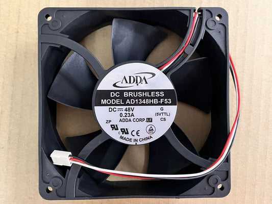 127x127x38mm 48V 0.23A Axial Cooling Fan 3pin, ADDA AD1348HB-F53 - ADDA