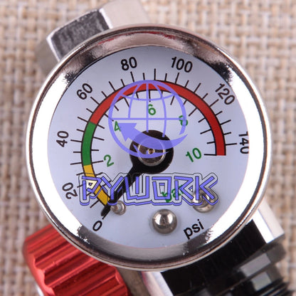 1PCS Car Air Regulator Pressure Gauge Tool fit for Devilbiss Iwata 0-140 PSI