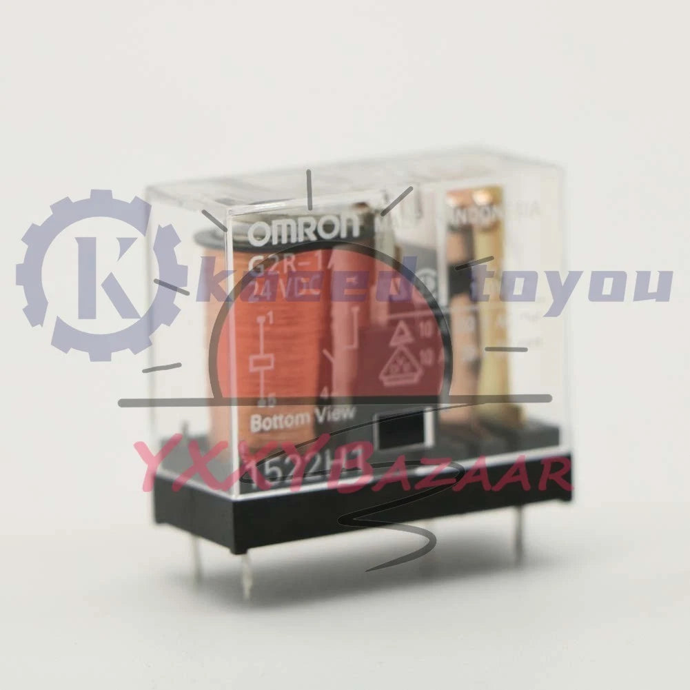 G2R-1A 24VDC G2R-1A DC24 Power Relay 10A 250VAC 4 Pins x 10PCS