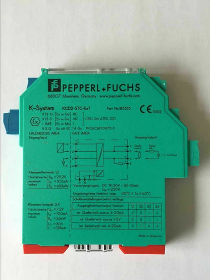 PeBush Fuchs Barrier KCD2-STC-EX1 Fast Ship - PEBUSH FUCHS