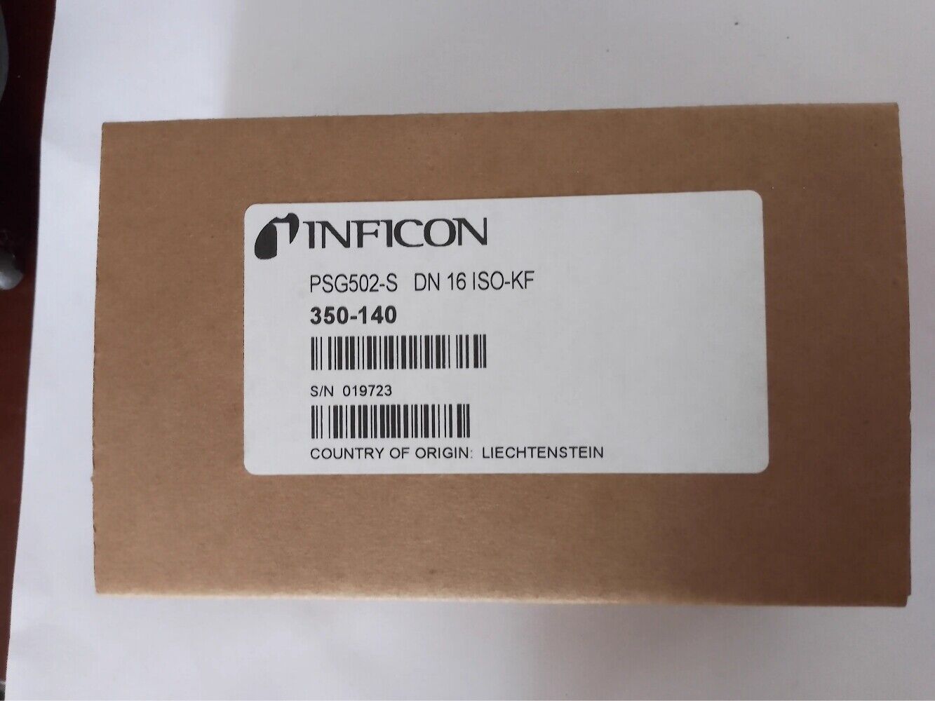new 1pcs INFICON Vacuometer PSG502-S 350-140 Sensor - INFICON