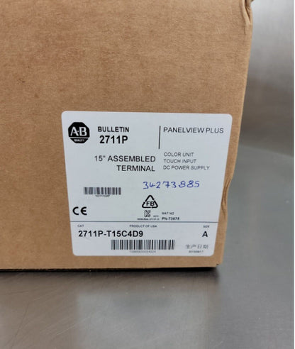 Allen Bradley PanelView Plus 15-inch Color Terminal - ALLEN BRADLEY