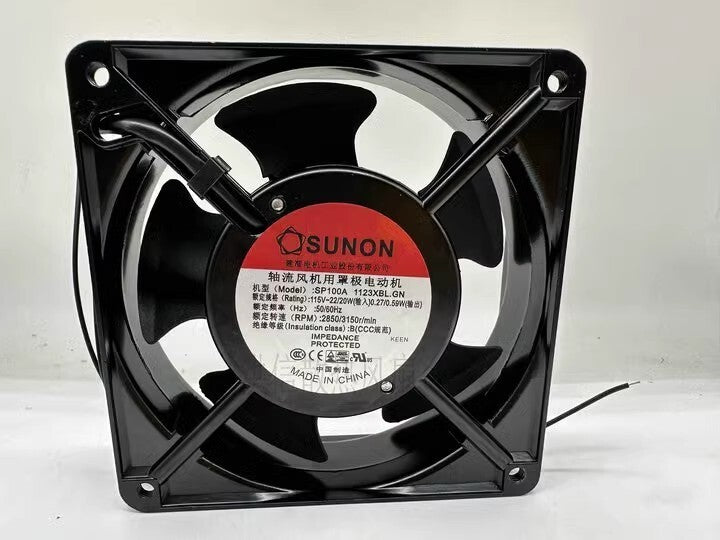1pcs  SUNON SP100A 1123XBL.GN 115V 22 / 20W 12038 120mm cooling fan