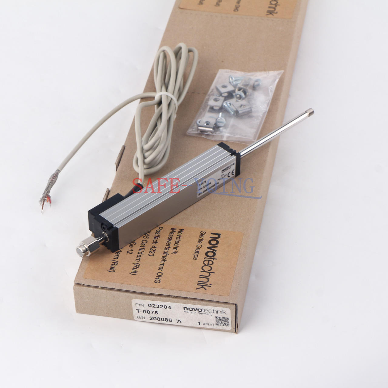 new 1PC Novotechnik T-0075 Linear Position Transducer - NOVOTECHNIK