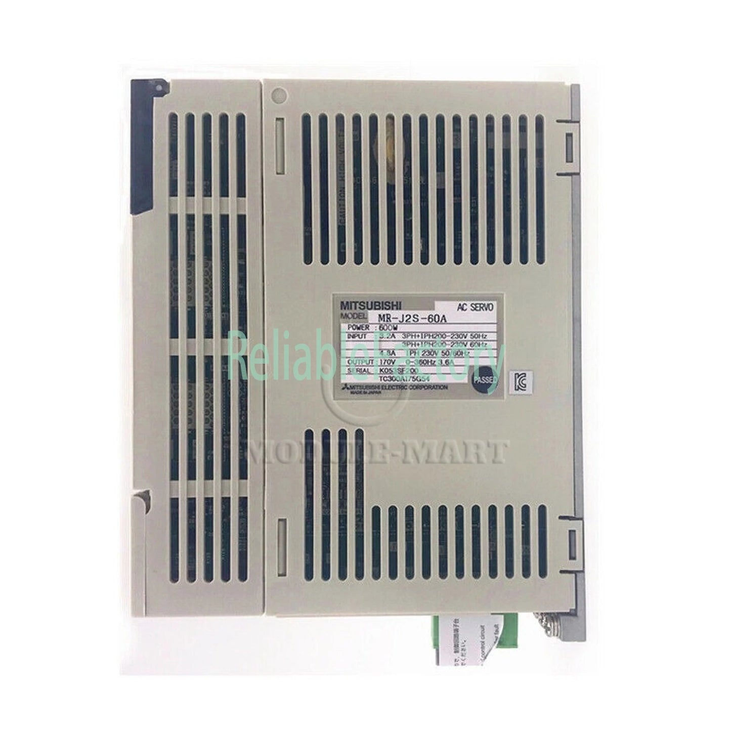 MITSUBISHI MR-J2S-60A AC Servo Amplifier Drive
