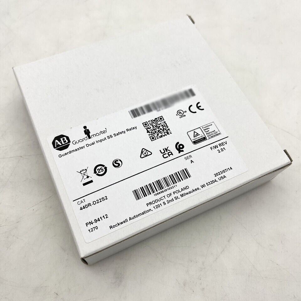 New Factory Sealed AB 440RD22S2 Guardmaster Expansion Relay Module - GUARDMASTER