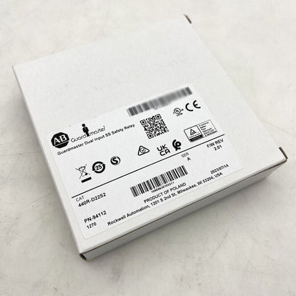 New Factory Sealed AB 440RD22S2 Guardmaster Expansion Relay Module - GUARDMASTER