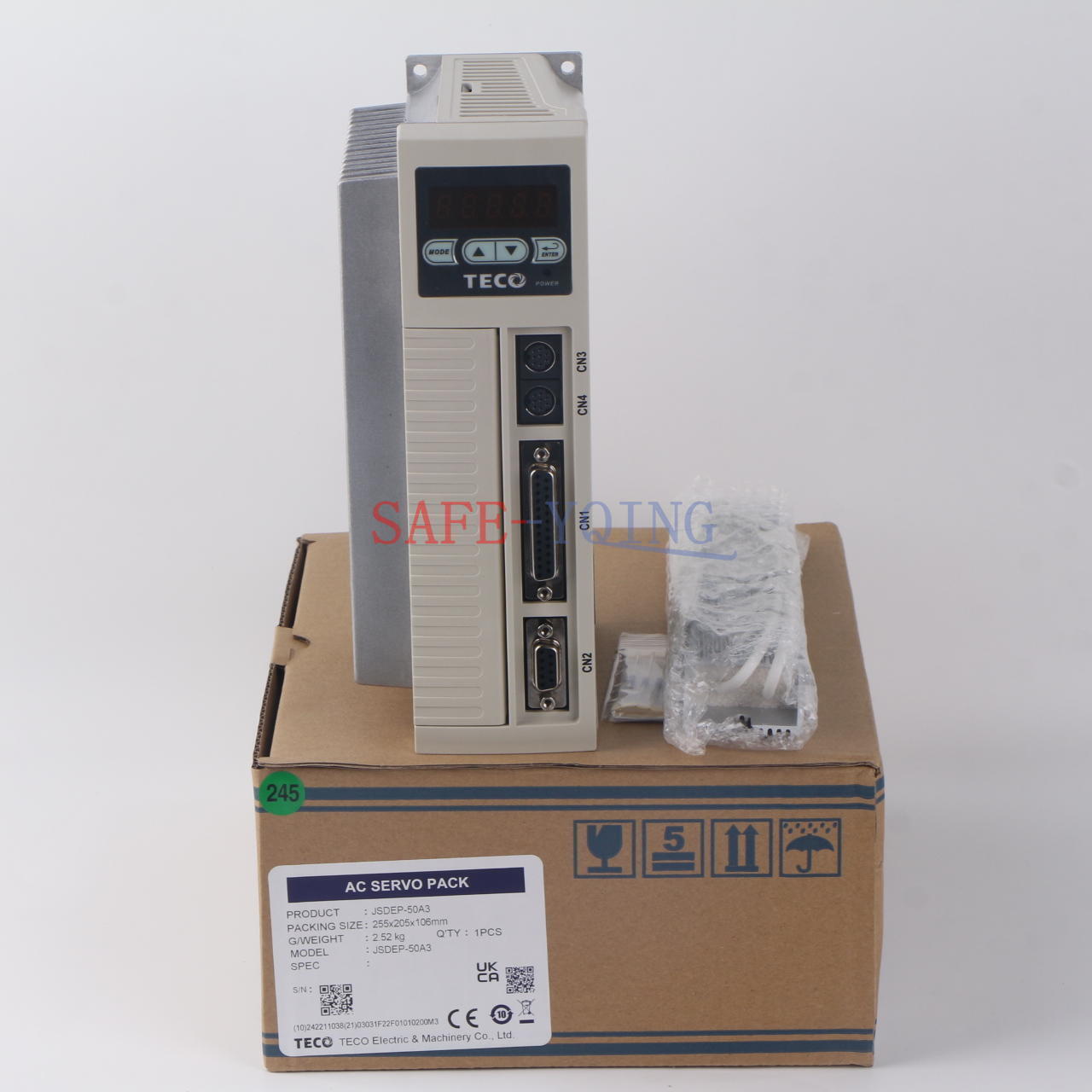 new One TECO JSDEP-50A3 Servo Drives - TECO