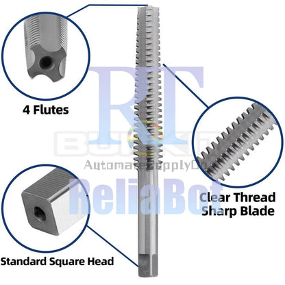 ACME 3/4"-4 Trapezoidal Tap Right Hand, HSS 3/4 x 4 Trapezoidal Thread Tap