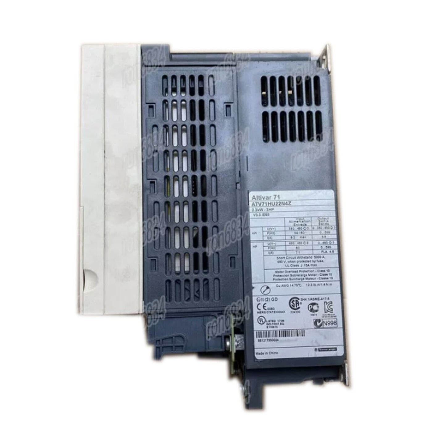 used Schneider ATV71HU22N4Z Inverter tested - SCHNEIDER