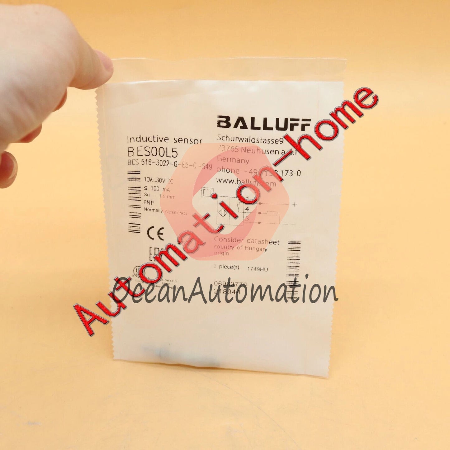 Balluff Proximity sensor BES 516-3022-G-E5-C-S49