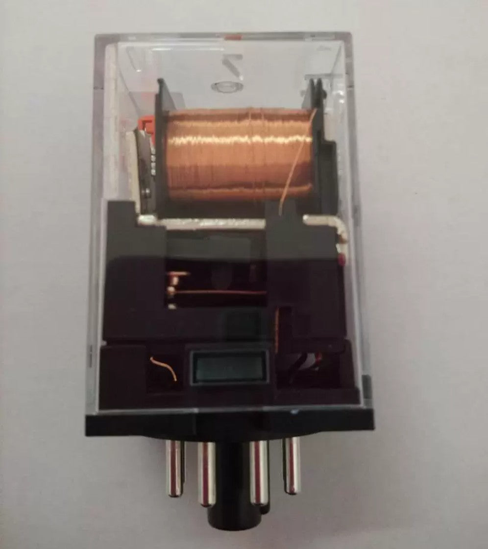 10PCS Omron MKS2P Relays 24VDC 220VAC