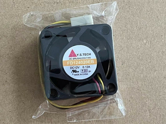 new for Y.S.TECH FD124020EB DC12V 0.12A 4020 40mm 4CM 40x40x20mm 3Pin Cooling Fan
