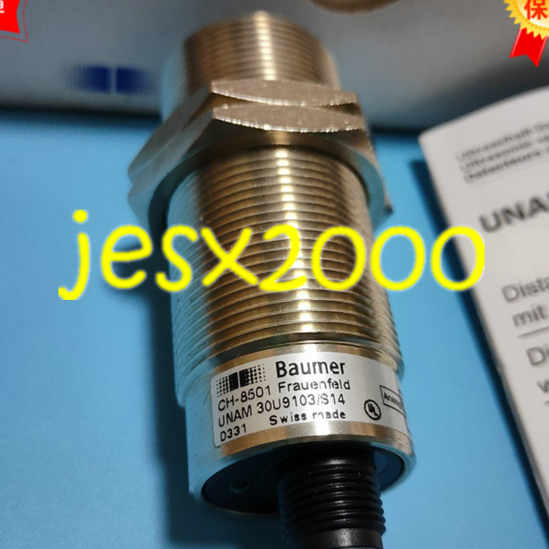 new 1PC Baumer UNAM 30U9103/S14 CH-8501 Ultrasonic sensor - BAUMER