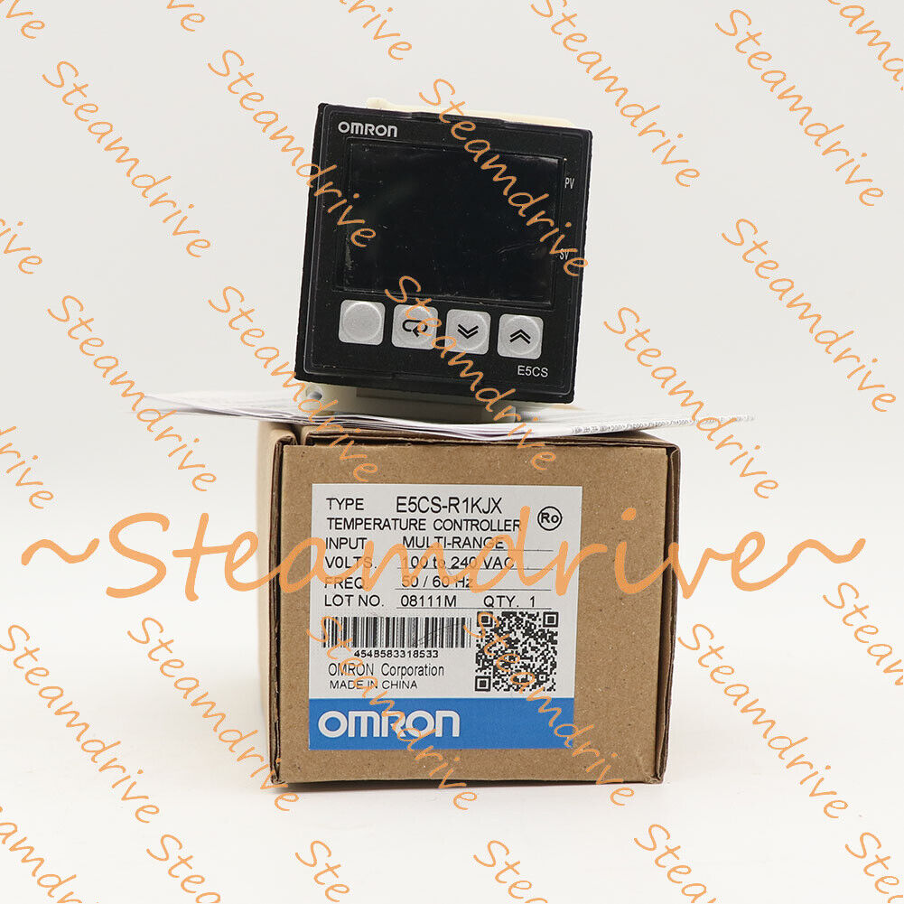 used  1PCS Omron E5CS-R1KJX 100-240VAC Temperature Controller Tested