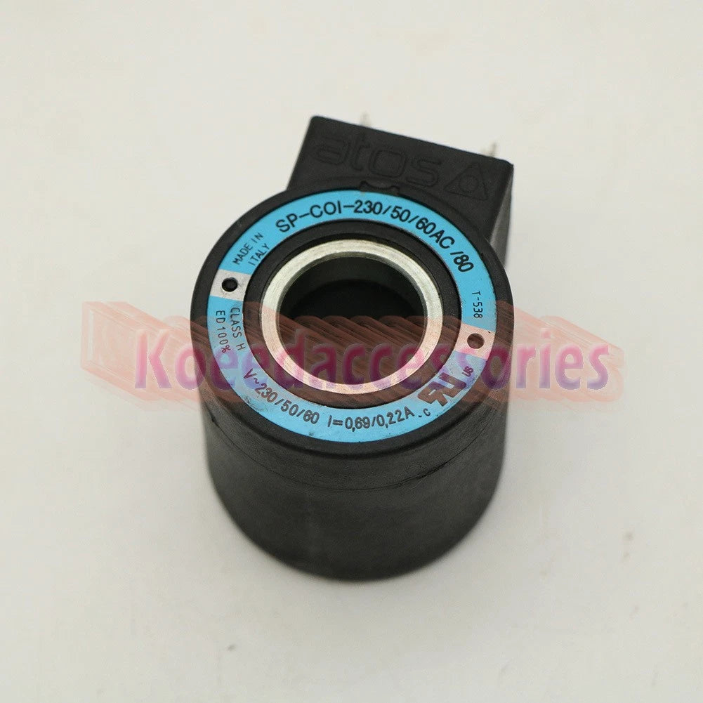 1PCS ATOS SP-COI-230 / 50/60/80 Solenoid Valve Coil Plug Blue