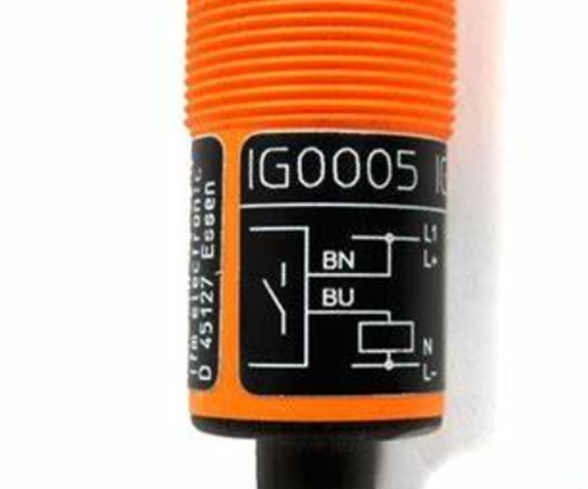 IFM Proximity Switch Sensor IG0005 | Distance Sensor | Motion Detection Switch | 30m IR Sensor | Waterproof | Precise Threshold | RS485 Optional | Pt100 Optional - IFM