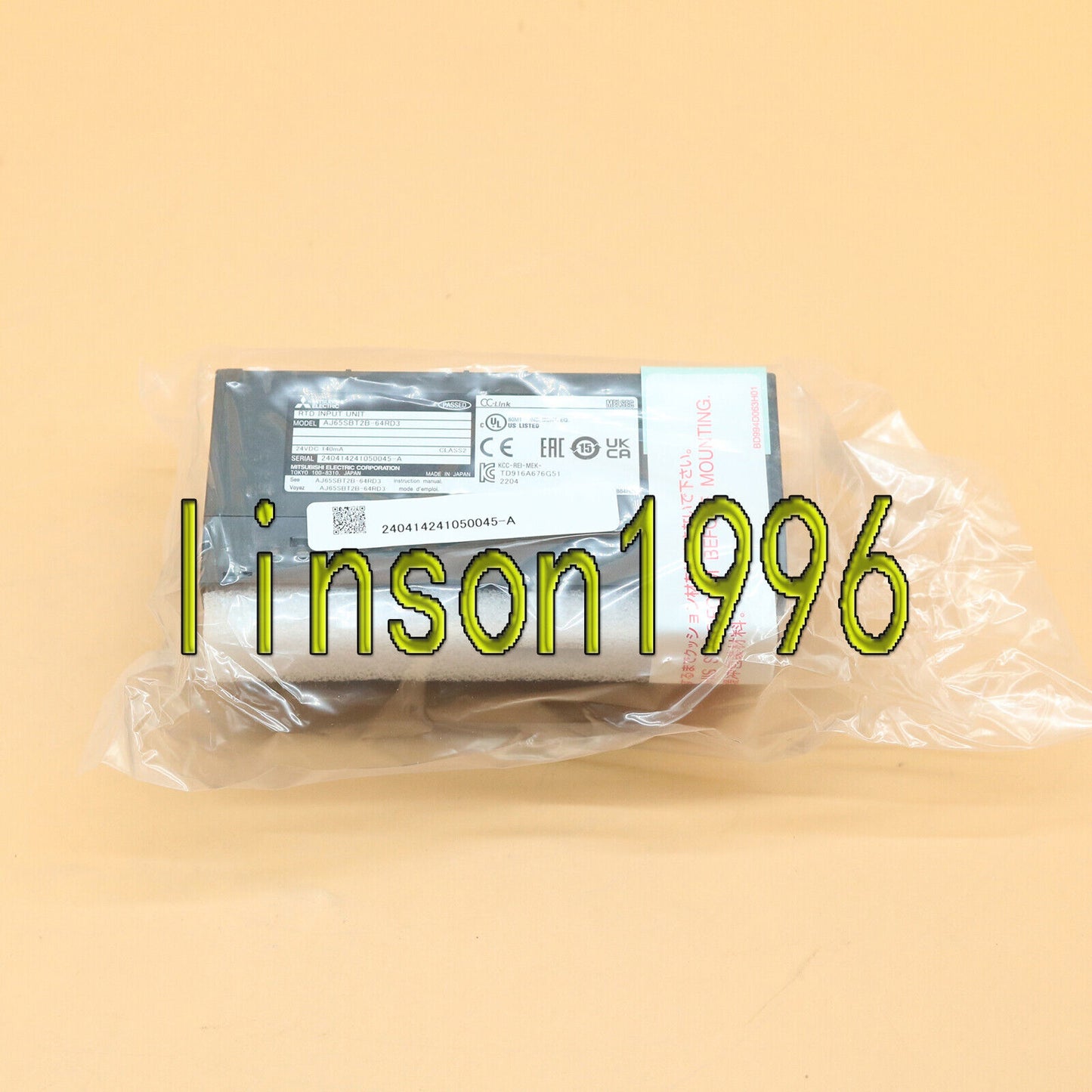 Mitsubishi AJ65SBT2B-64RD3 PLC Module with One Year Warranty - MITSUBISHI