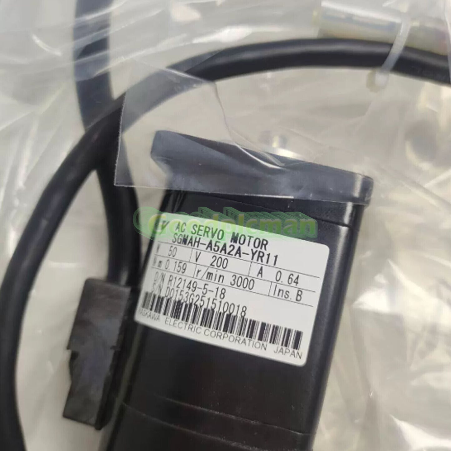 1PCS Yaskawa SGMAH-A5A2A-YR11 Servo Motor