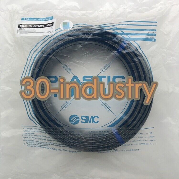SMC TU1065B-100 Polyurethane Tubing Hose - 100M Black - SMC