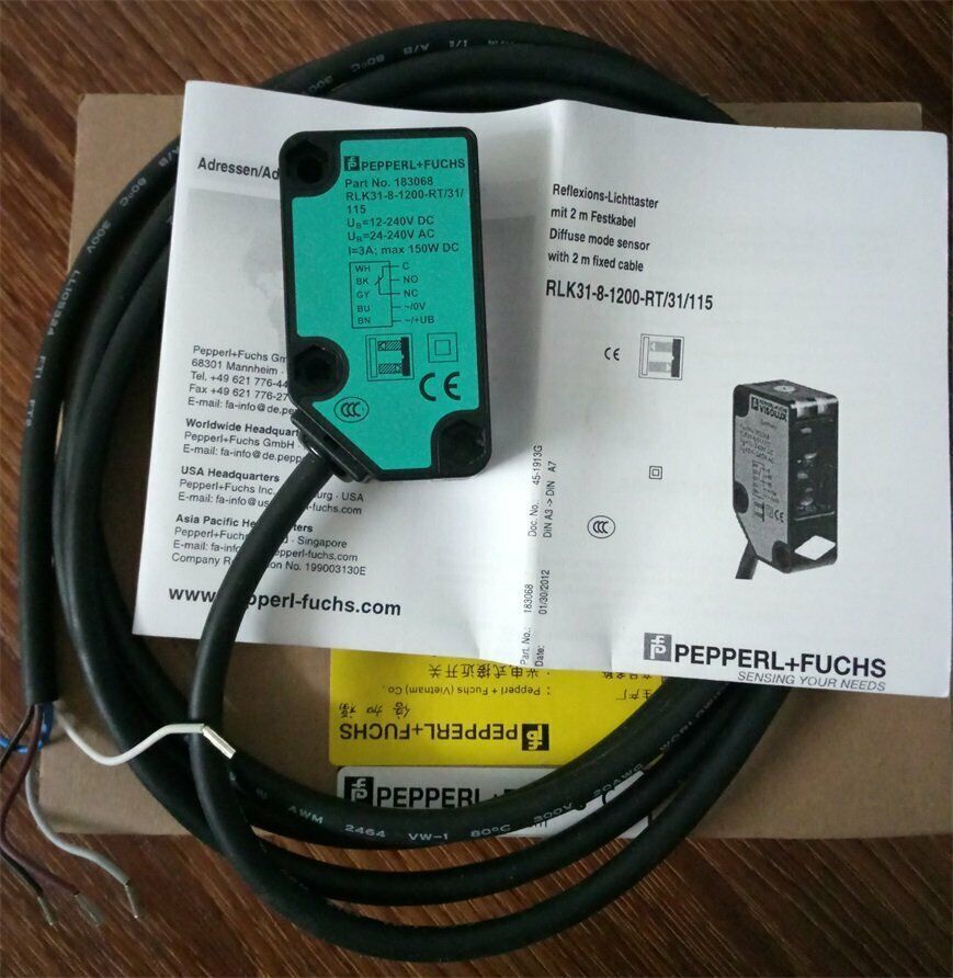 Pepperl+Fuchs Proximity Sensor RLK31-8-1200-RT/31/115 - PEPPERL+FUCHS