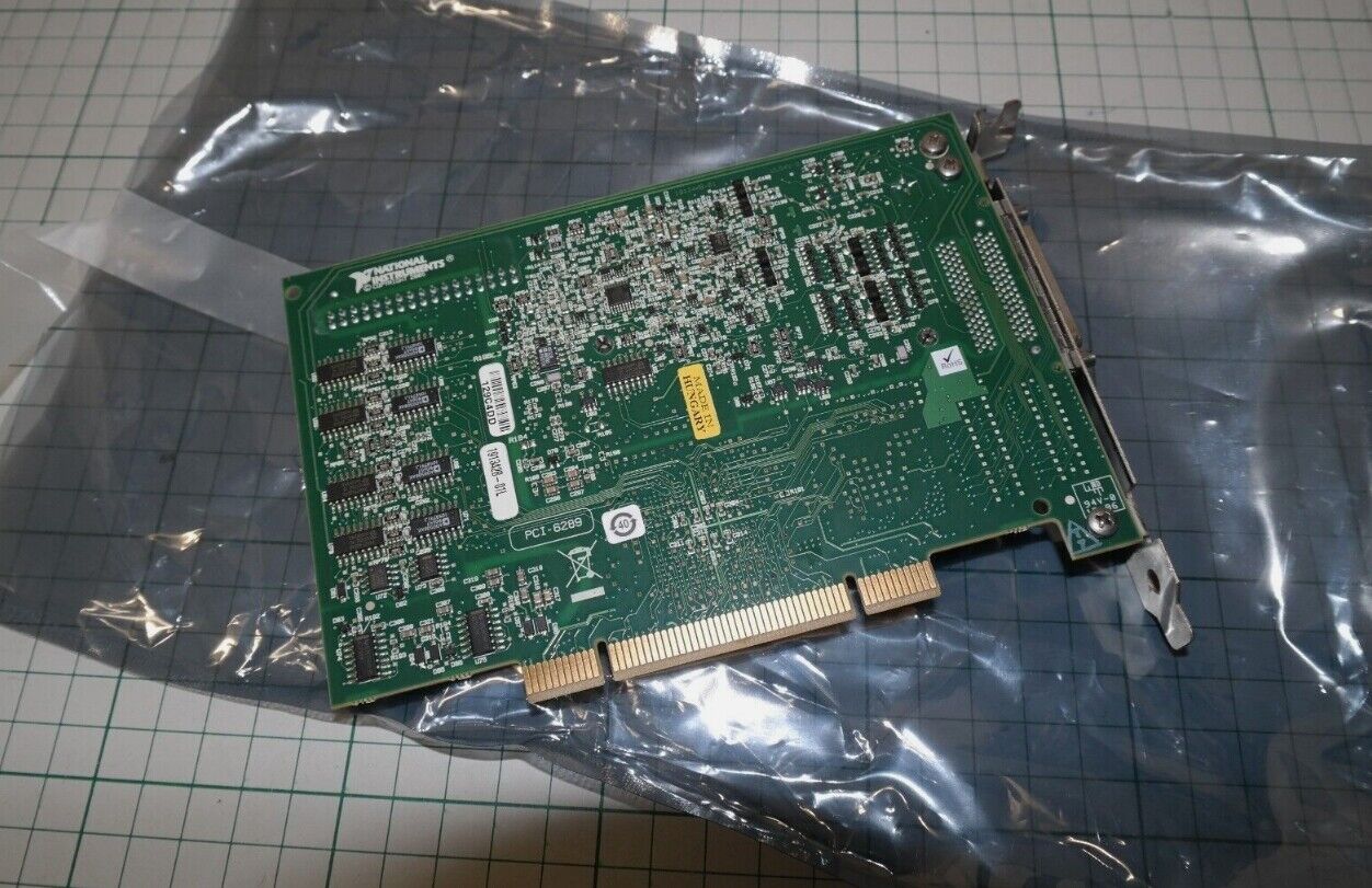 National Instruments PCI-6289 Multifunction Analog Input - NATIONAL INSTRUMENTS